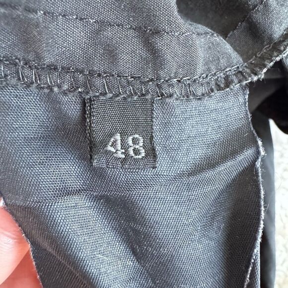 Prada Sport Linea Rossa Men’s Black Tactical Pants Cotton Blend Size 48 EU US 38 - Picture 6 of 9